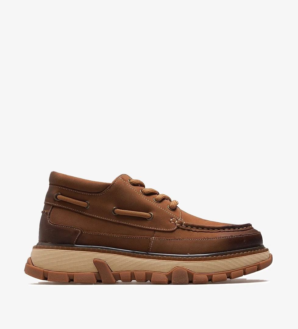 Erkek Hakiki Deri Casual Ayakkabı 25k 25k550 M Camel