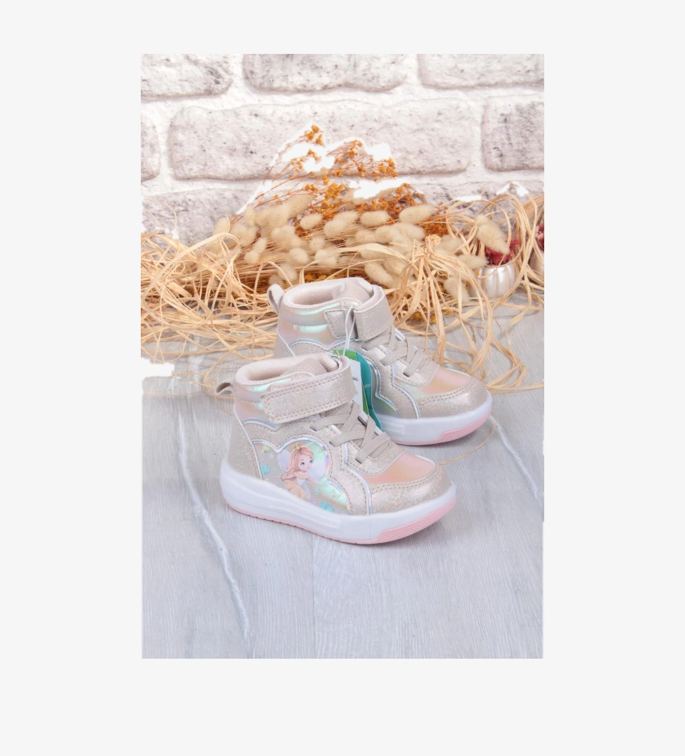 Vicco 946.B25K.419 Klint Bej Işıklı Kız Çocuk Bot model görseli