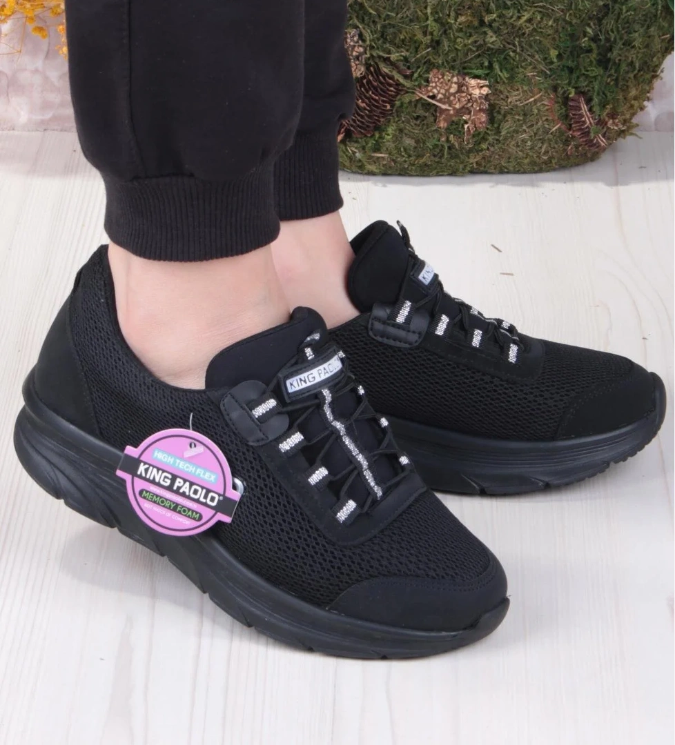 King Luna Rahat Hafif Memory Foam Taban Sneaker Kadın Ayakkabı