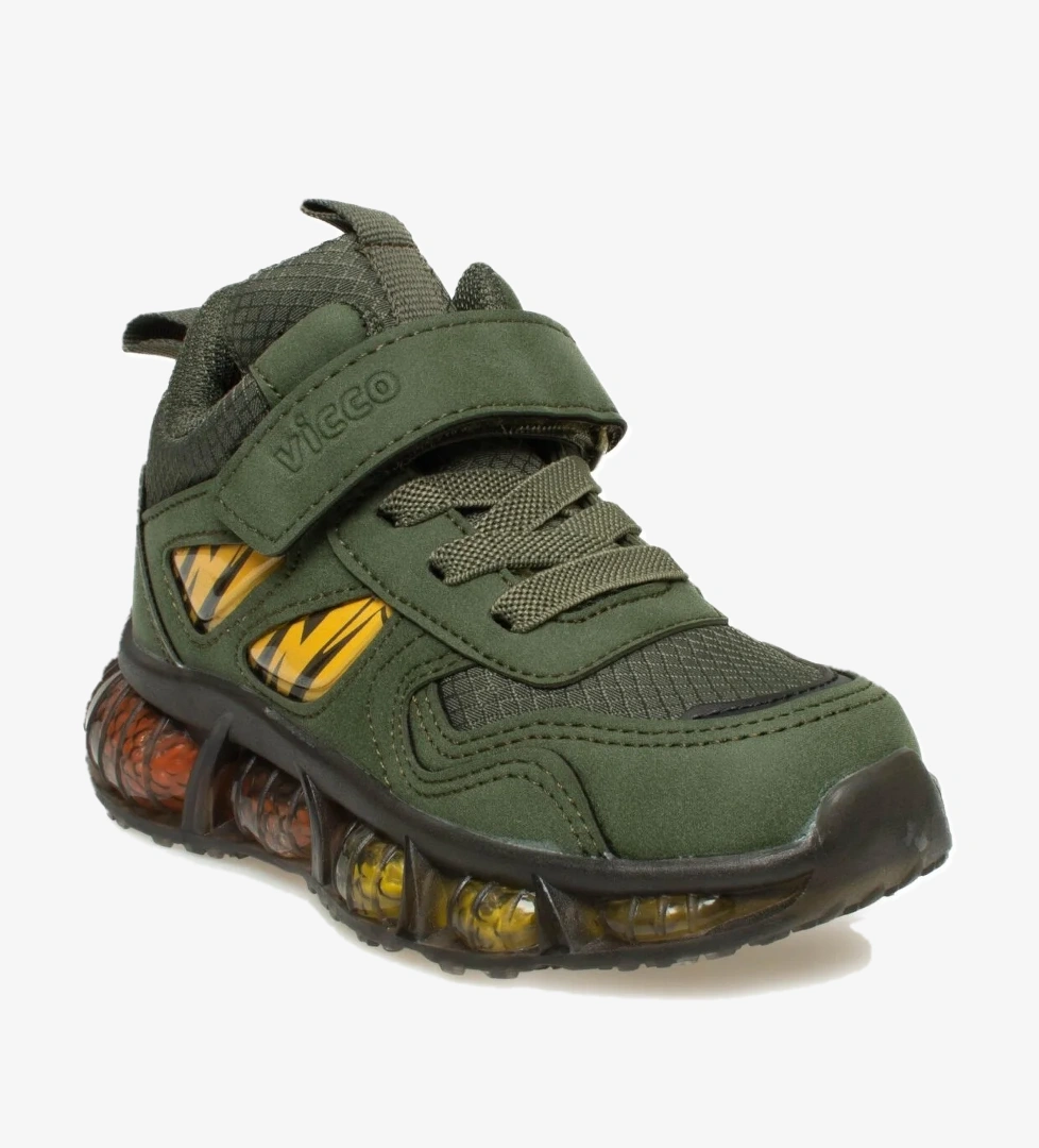 Vicco Vicco 946.P23K380 Patik Phylon Işıklı Haki Çocuk Bot Flo'da! Haki - 1. görsel