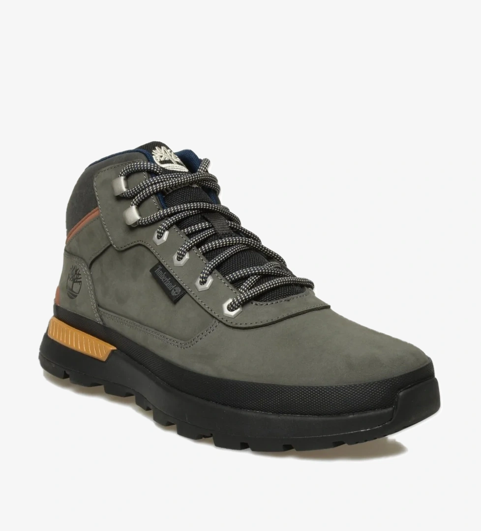 Timberland Timberland Tb0A61Er-MField Trekker Mid Lace Sneaker Gri Erkek Bot Flo'da! Gri - 1. görsel