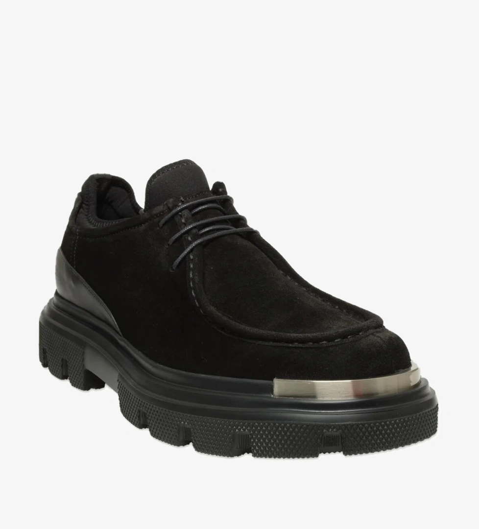 Marcomen Marcomen 152-22437 Günlük Süet Siyah Erkek Spor Ayakkabı Flo'da! Siyah - 1. görsel