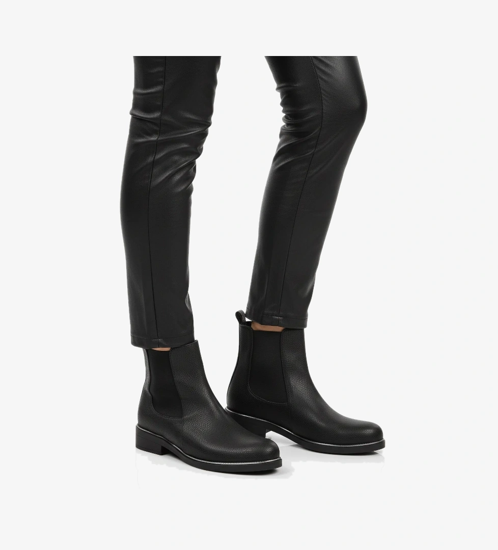 Pierre Cardin Pierre Cardin Floter Siyah Kürklü Kaymaz Kolay Giyilebilir Elastik Kadın Bot Pc-55086 Z model görseli