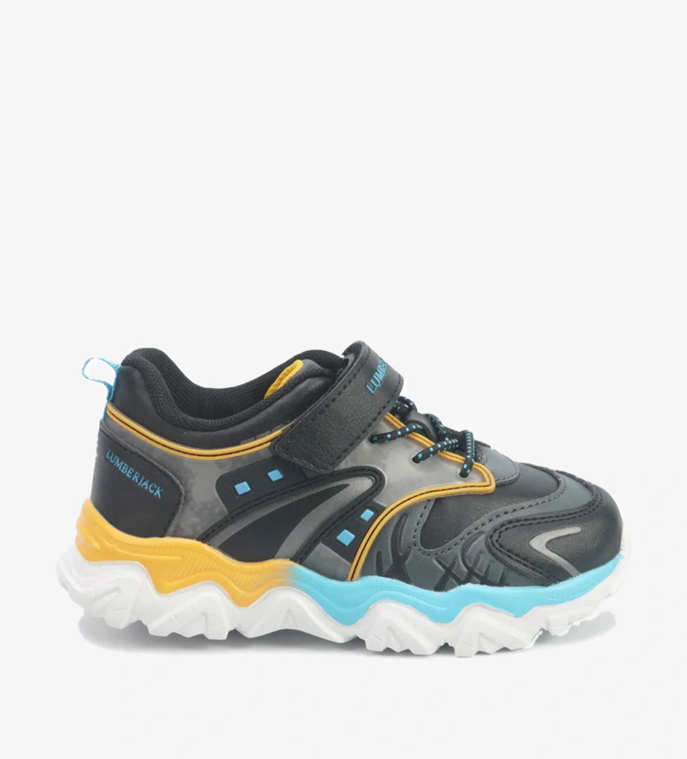 ALBENA 5PR Siyah Erkek Çocuk Spor Ayakkabı - Görsel 1