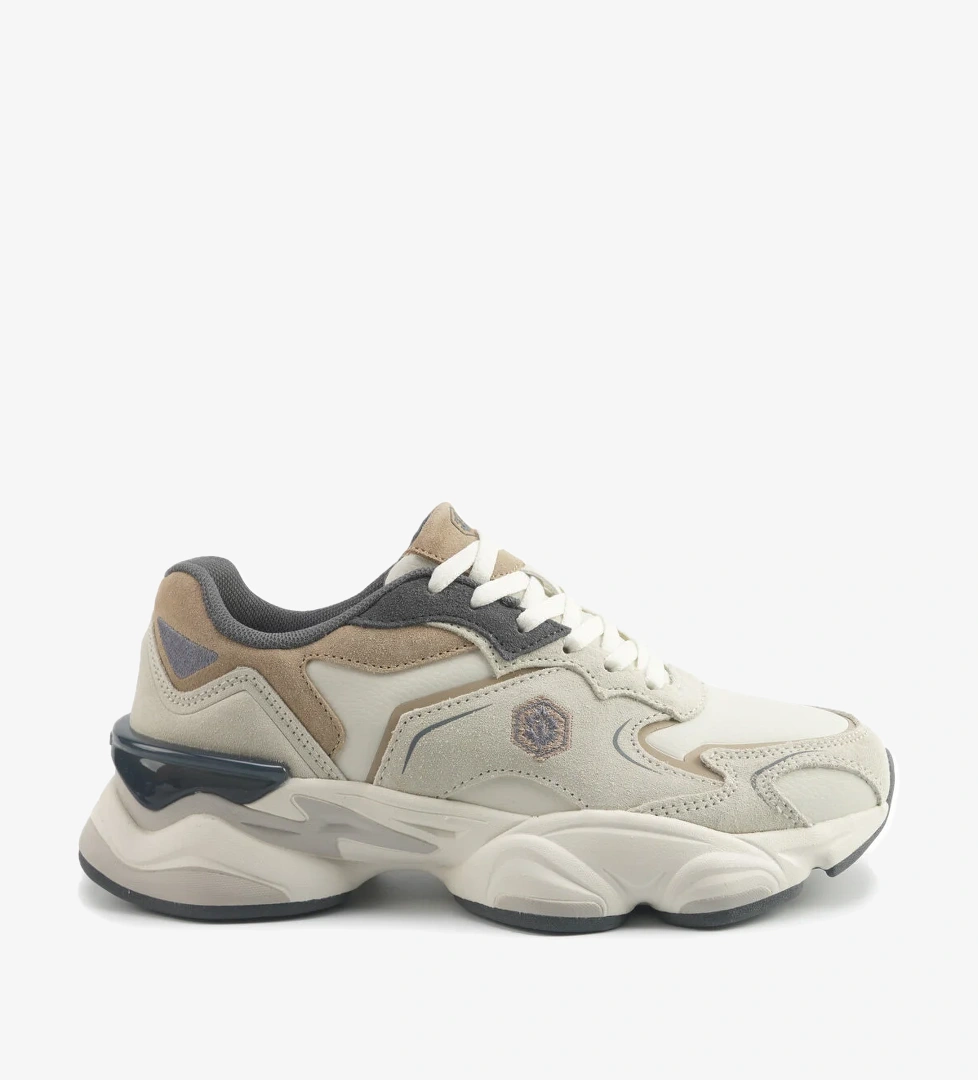 MADAX WMN PU SUE 5PR BEJ Kadın Sneaker - Görsel 1