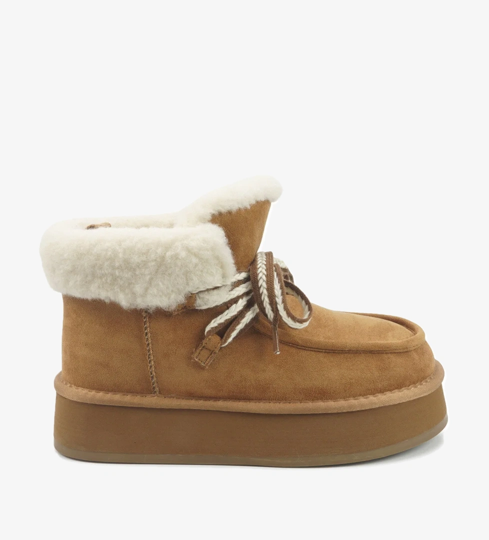 FUCIA 5PR Tarçın Kadın Kar Botu - Görsel 1