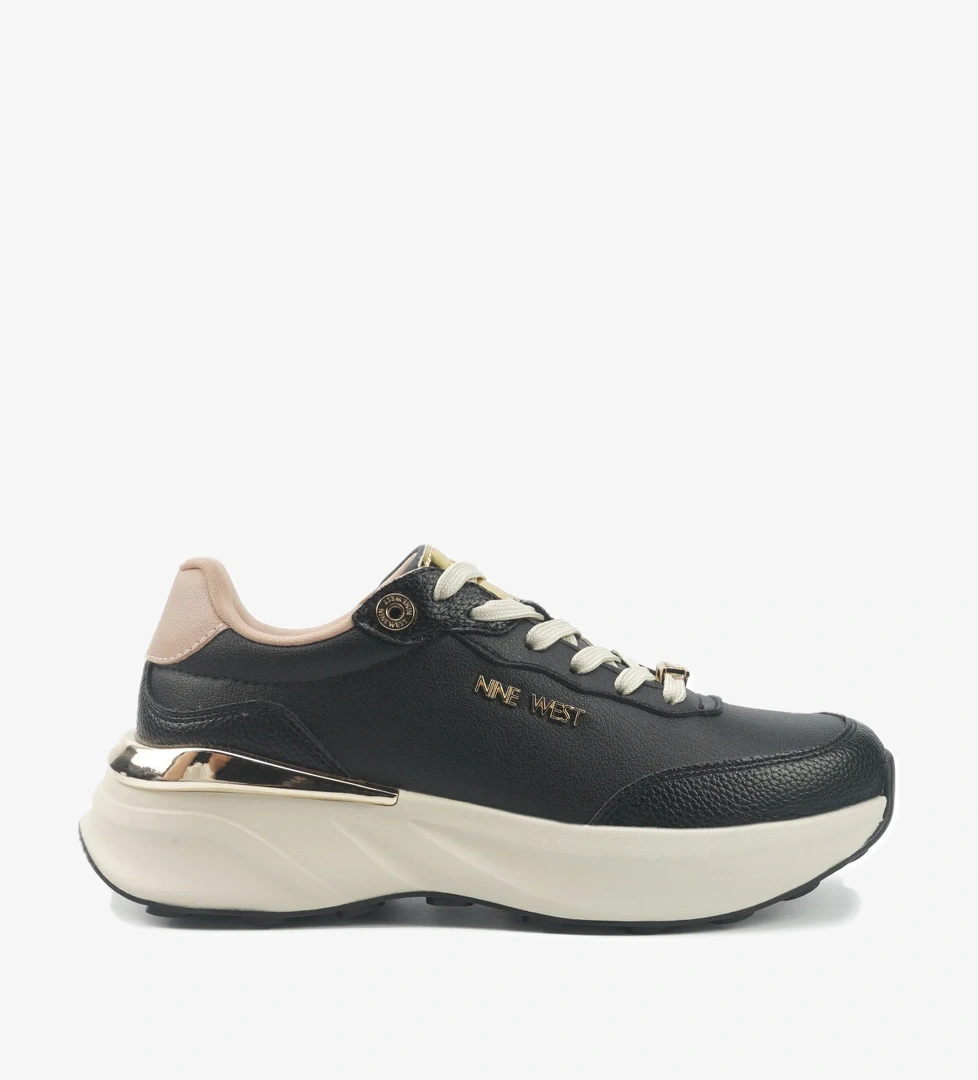 KEITH 5PR Siyah Kadın Sneaker - Görsel 1