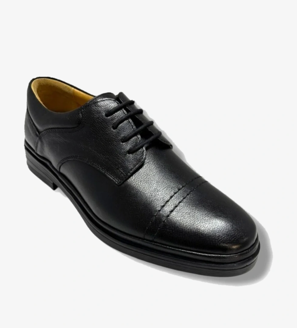 Selef 9112-26 Hakiki Deri Anatomik Bağcıklı Erkek Ayakkabı