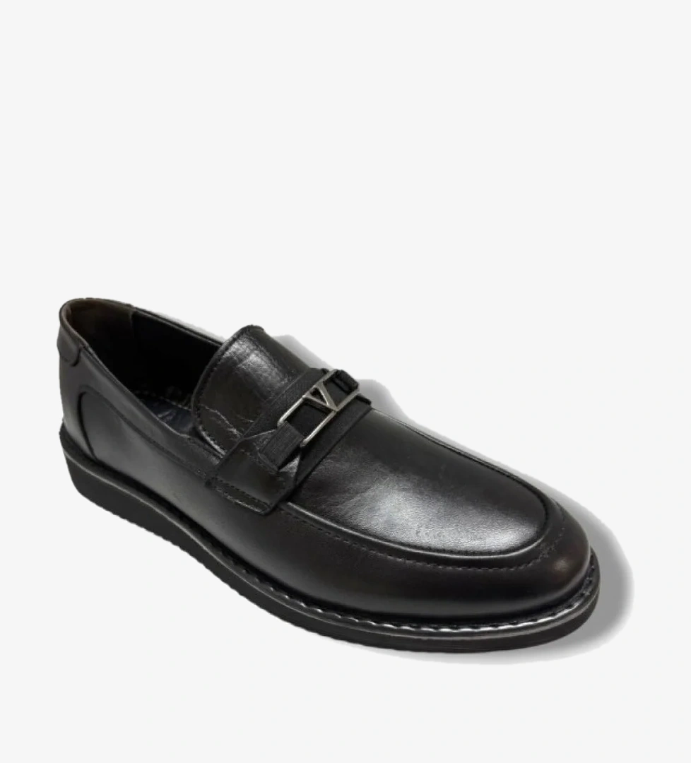 185-26 Hakiki Deri Anatomik Eva Taban Erkek Ayakkabı - Görsel 1