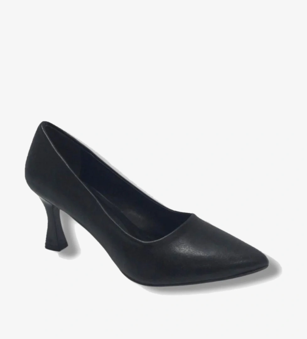 Mengi 678-26 Cilt Deri İnce Topuk Kadın Ayakkabı model görseli