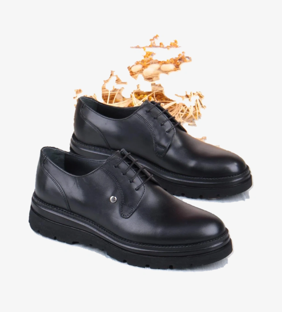 Mehmet Mete K1004 Rahat Hafif Eva Kalın Taban Hakiki Deri Erkek Ayakkabı model görseli