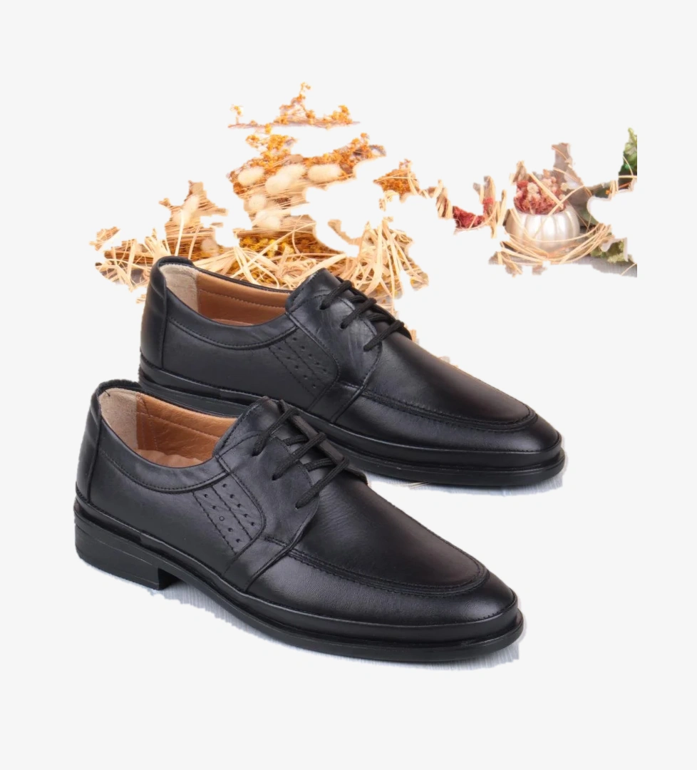 Mehmet Mete 42705 Face Rahat Esnek Kauçuk Taban Hakiki Deri Erkek Ayakkabı model görseli