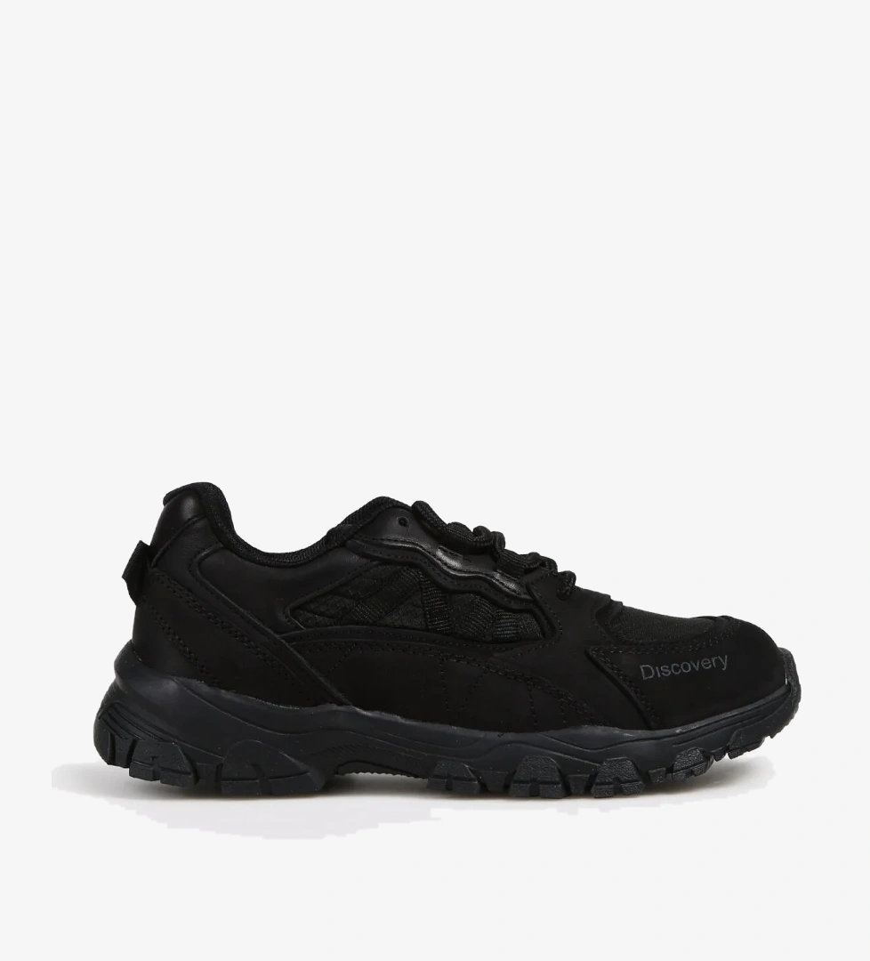 Discovery Expedition Siyah Kadın deri Sneaker GRAMBOW model görseli