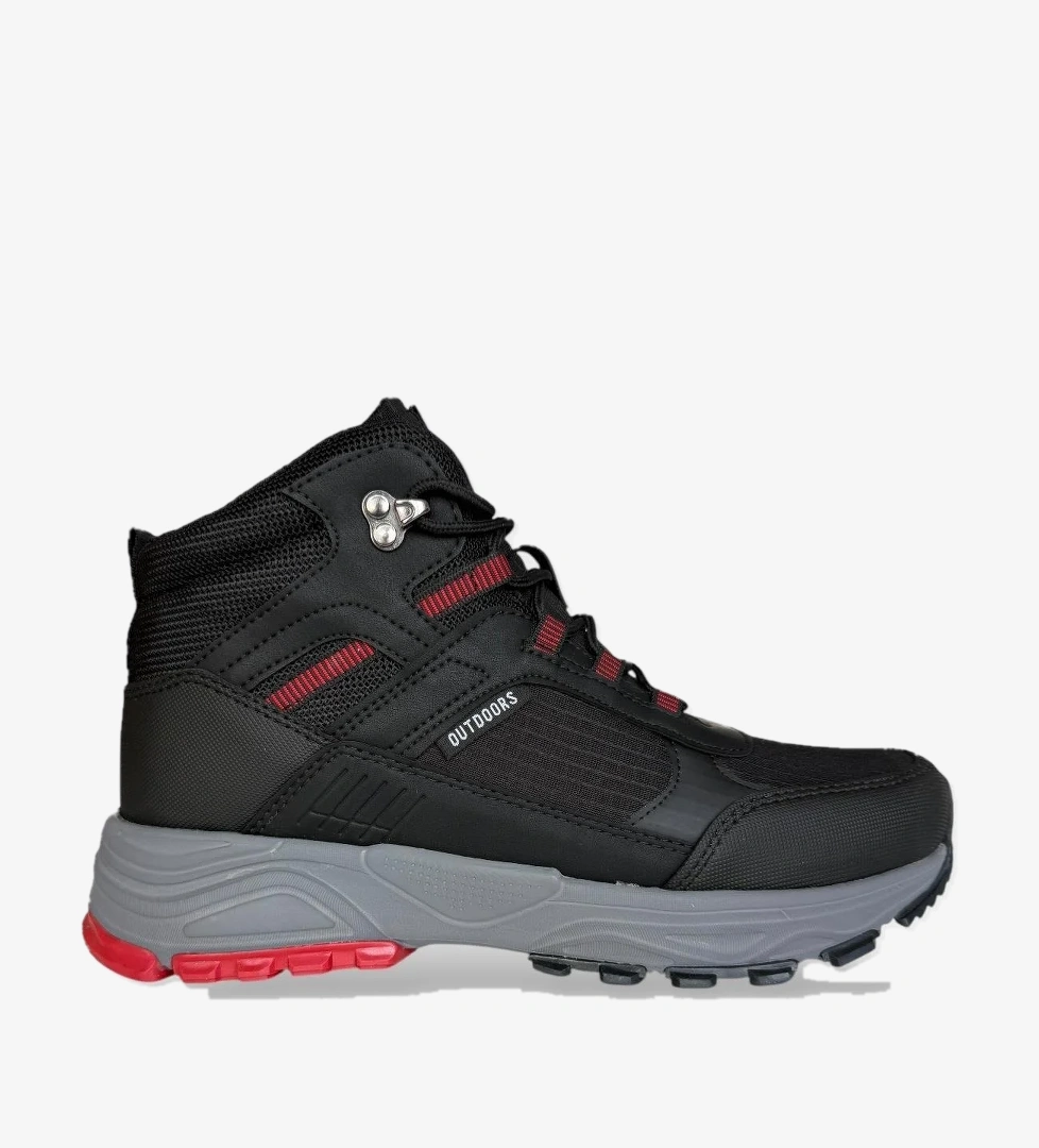 Liger Erkek Su İtici Soğuk Geçirmez Outdoor Trekking Bot Füme Si̇yah model görseli