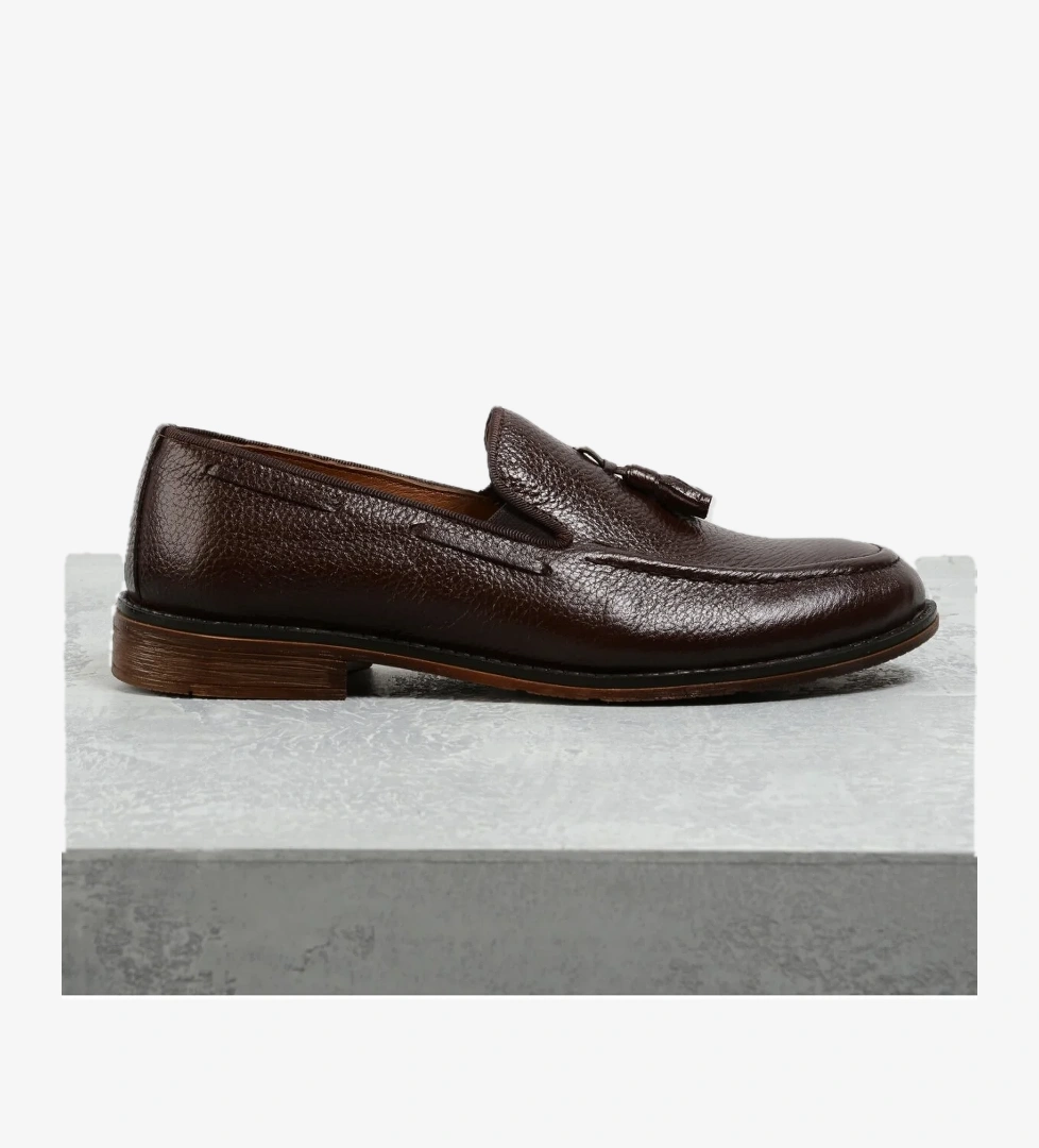 F By Fabrika Kahverengi Erkek Deri Günlük Ayakkabı ICORD model görseli