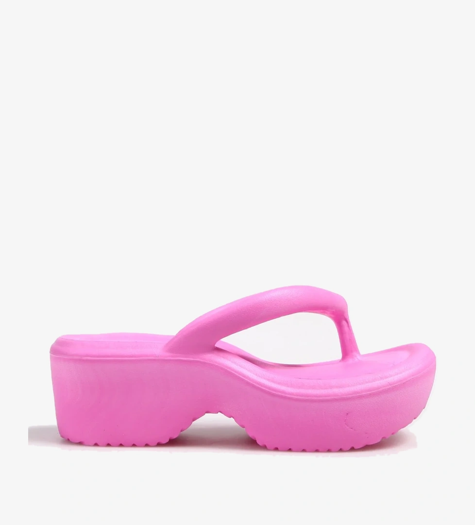 F By Fabrika Pembe Kadın Plaj Terliği PLAGE model görseli