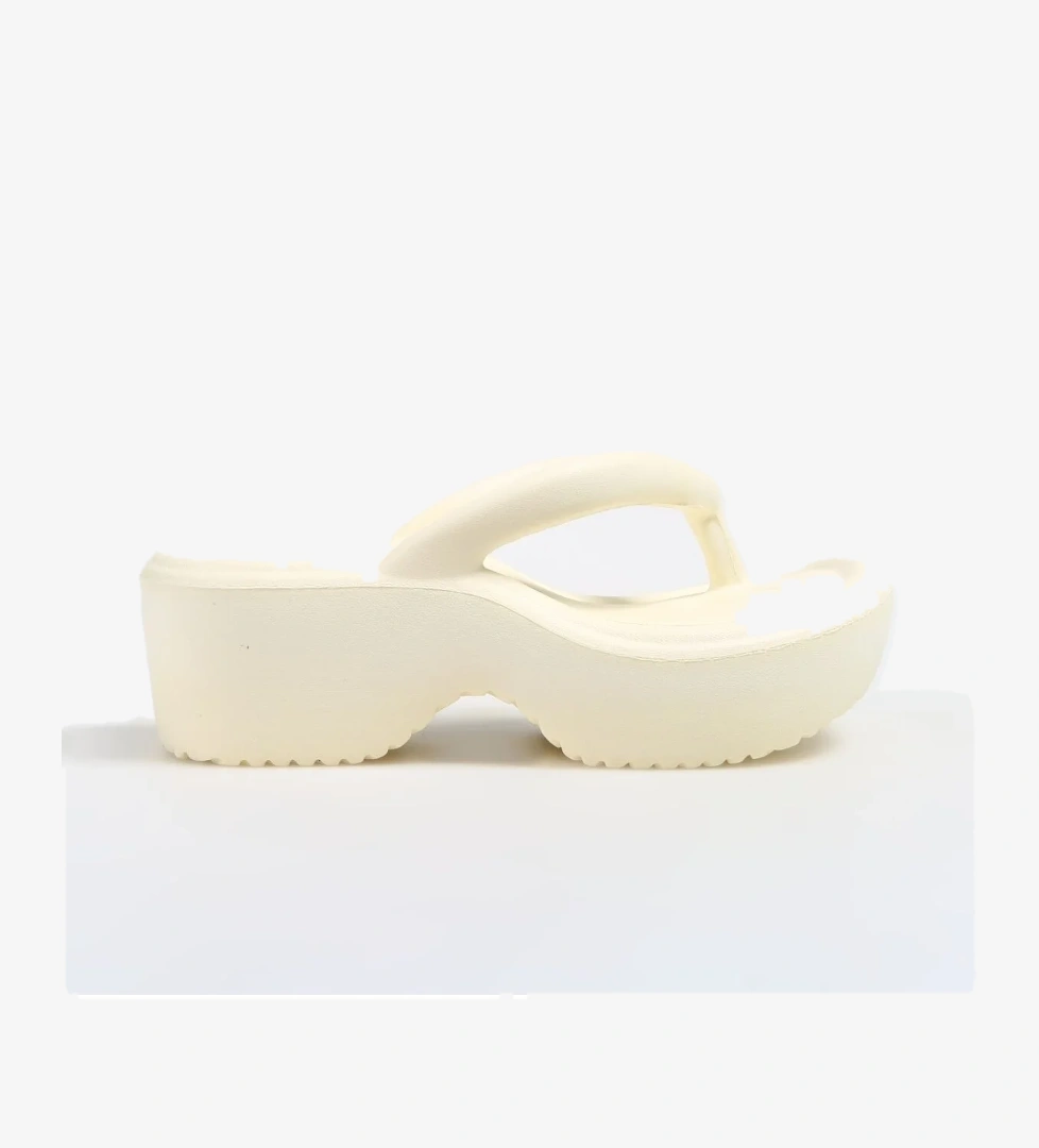 F By Fabrika Ekru Kadın Plaj Terliği PLAGE model görseli