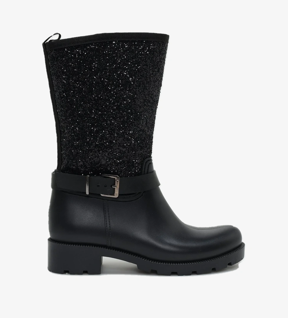 F By Fabrika Siyah Kadın Çizme HAZEL model görseli