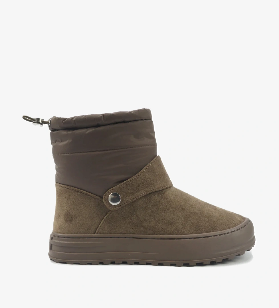 JIMY 5PR Haki Kadın Kar Botu - Görsel 1