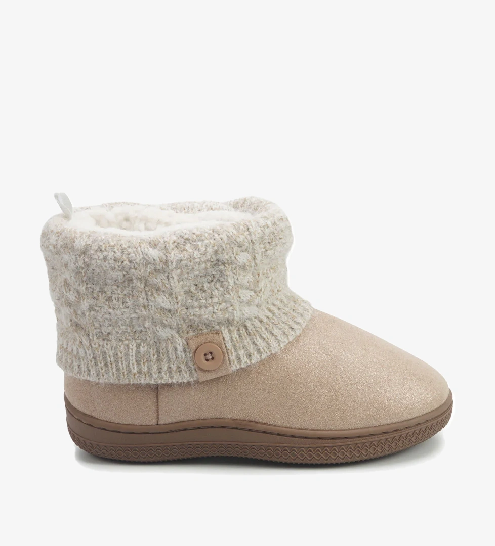 Polaris 609058.Z5PR Bej Kadın Panduf - Görsel 1