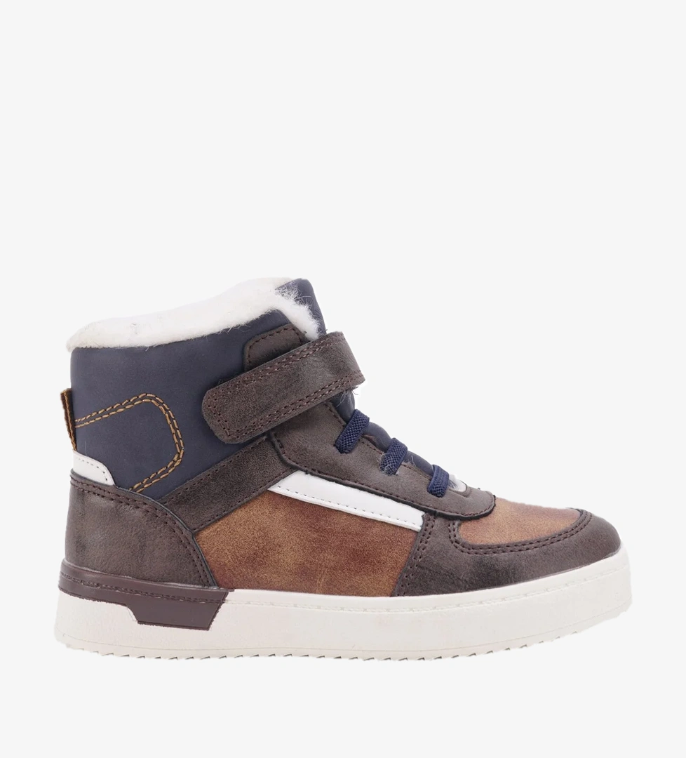 Kinetix MOCHA-KRK-INT 3PR Kahverengi Erkek Çocuk High Sneaker - Görsel 1