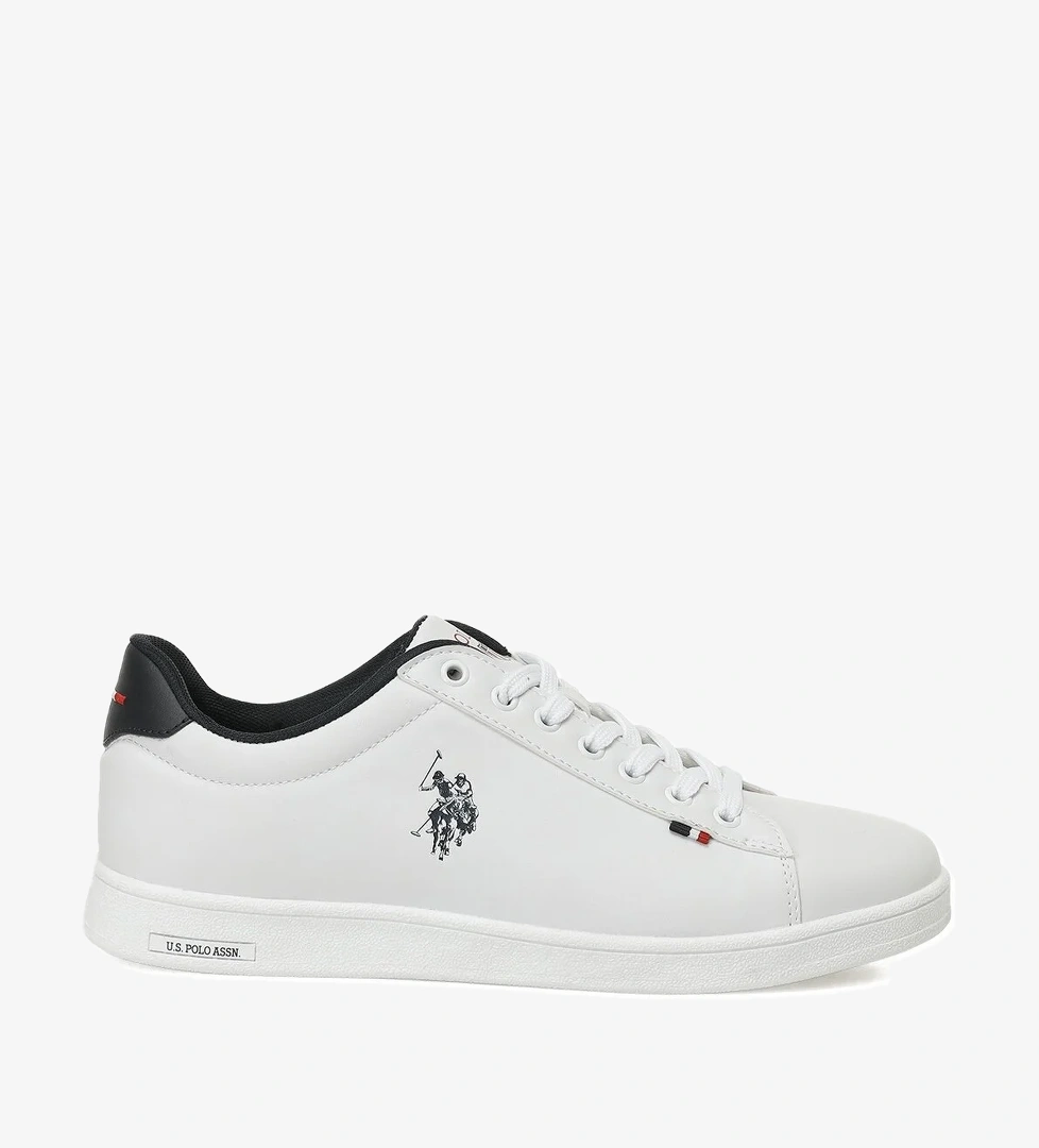 U.S. Polo Assn. FRANCO 5PR Beyaz Erkek Sneaker - Görsel 1
