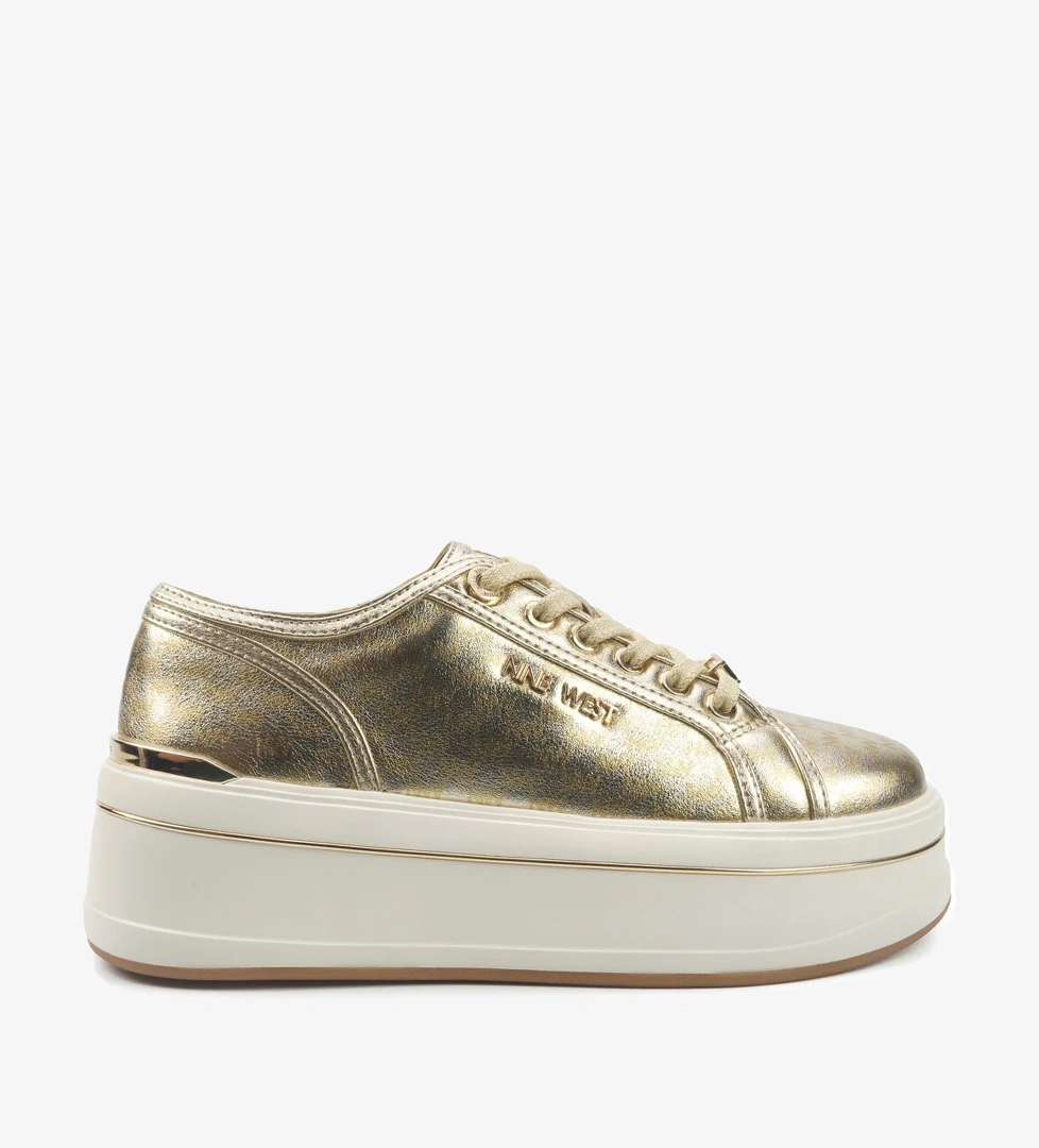 HEYMAN 5PR Altın Kadın Sneaker - Görsel 1