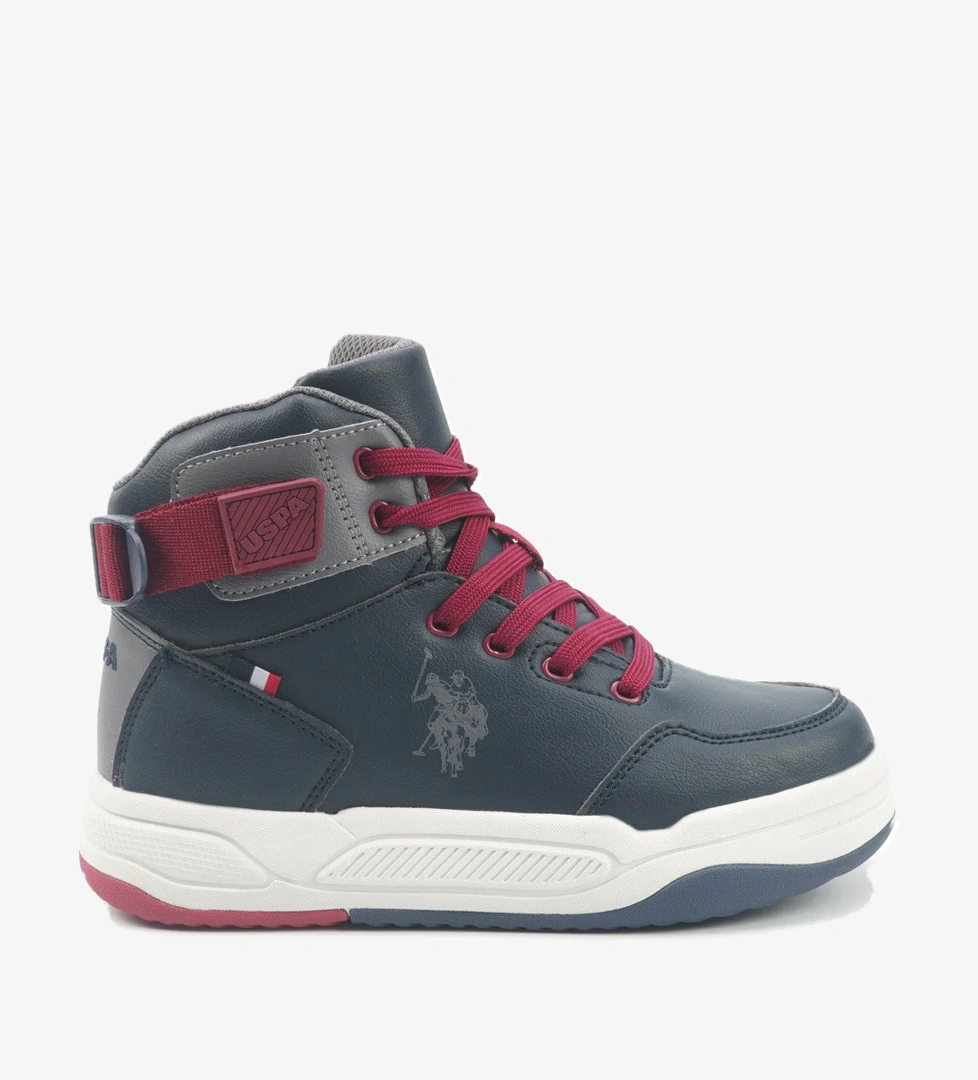 PHITA JR 5PR Lacivert Erkek Çocuk High Sneaker - Görsel 1