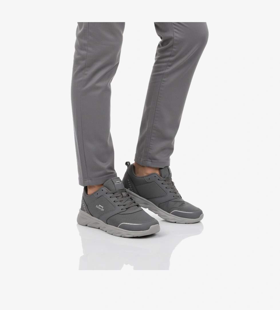 Füme Bağcıklı Erkek Spor Ayakkabı