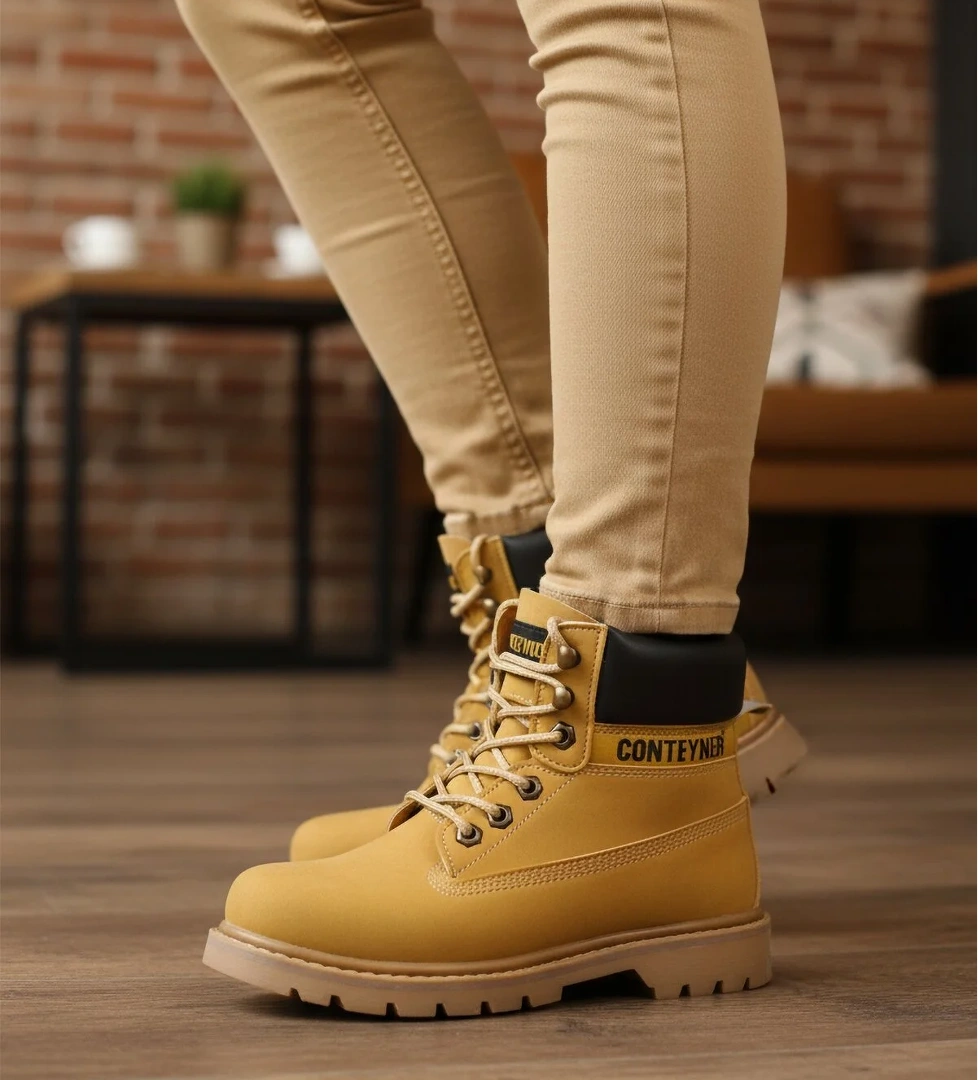 Camel Nubuk Unisex Worker Bot