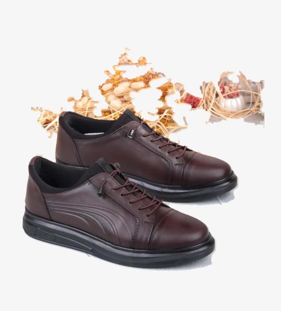 Mehmet Mete 8918 Napa Rahat Kauçuk Taban Orijinal Hakiki Deri Erkek Ayakkabı model görseli