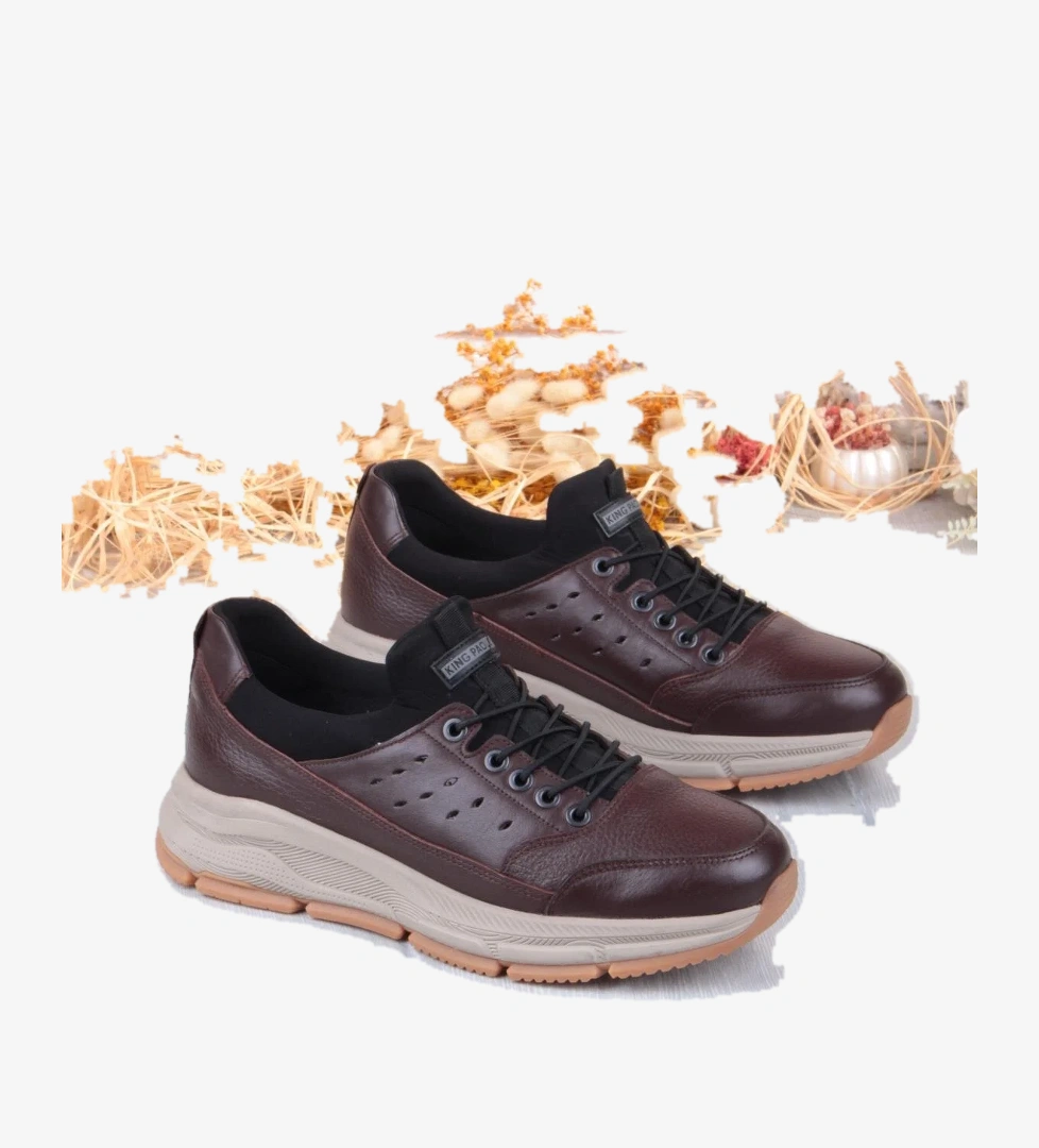 I1308 Energy Hafif Rahat Hakiki Deri Erkek Ayakkabı