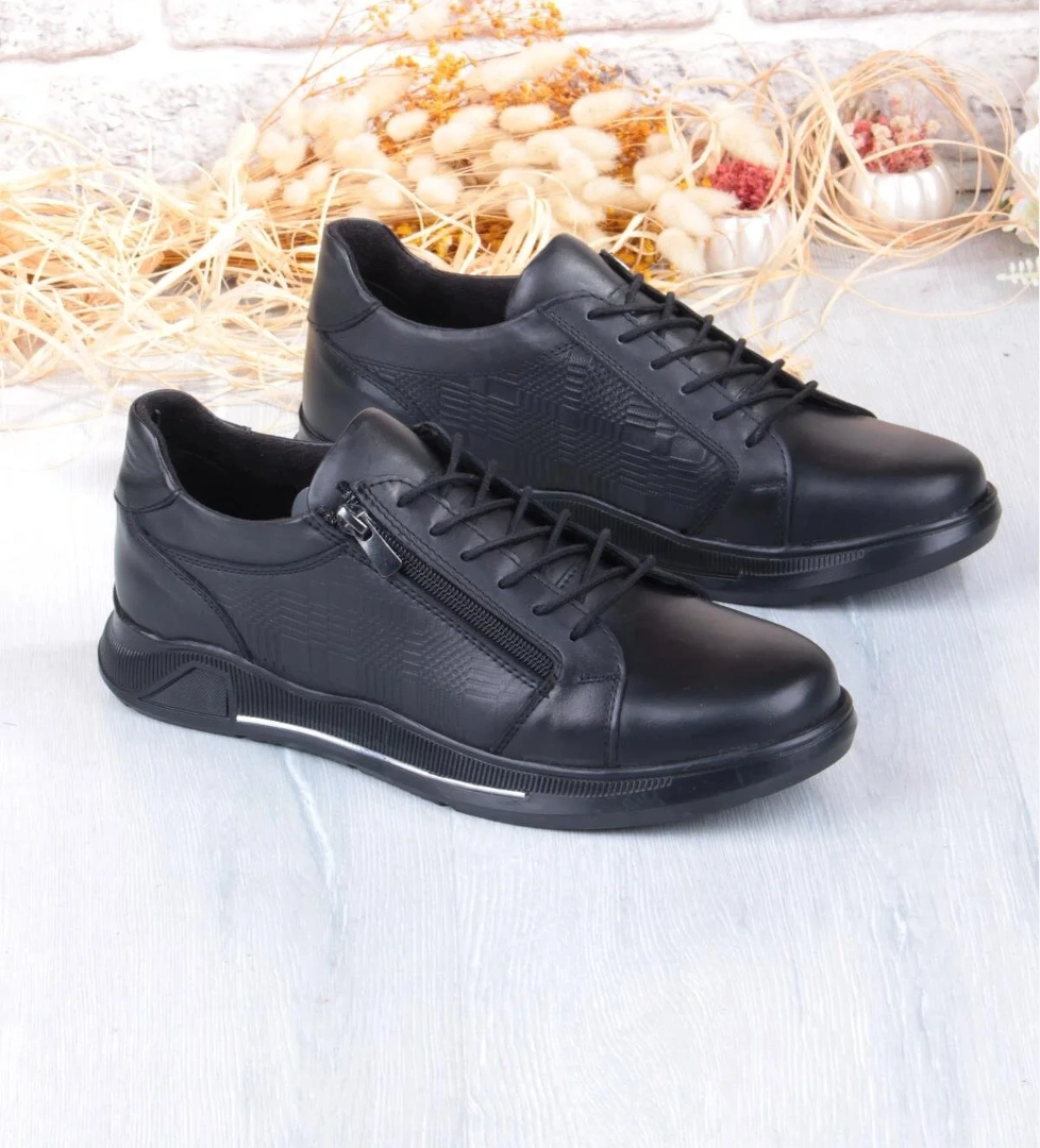 9082 Rahat Kauçuk Taban Orijinal Hakiki Deri Erkek Ayakkabı