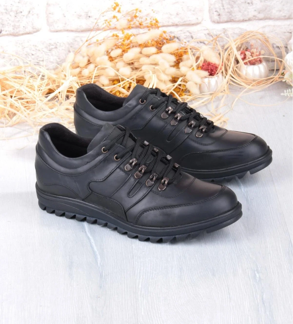 Mehmet Mete 5151 Grezör Rahat Kauçuk Taban Orijinal Hakiki Deri Erkek Ayakkabı model görseli