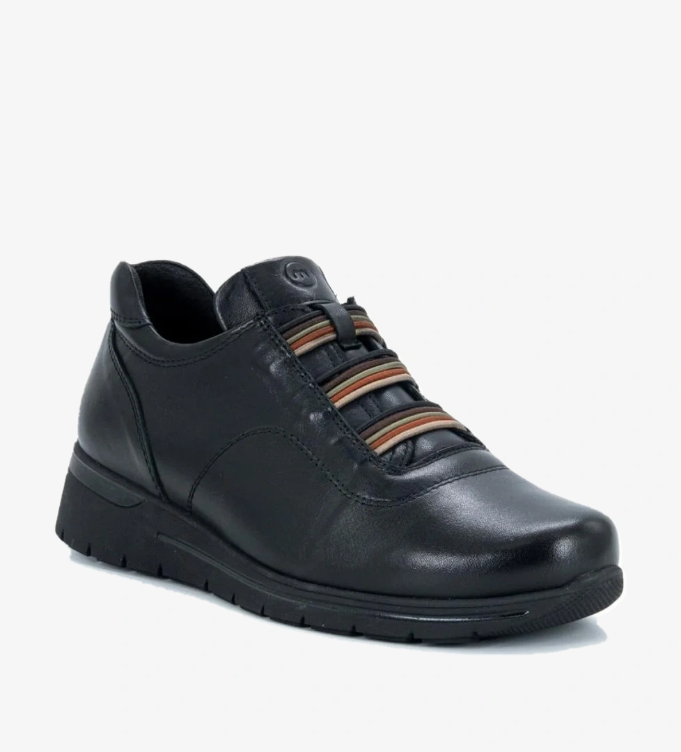 Mammamia D25KA-3545 Hakiki Deri Lastikli Kadın Günlük Casual Ayakkabı model görseli