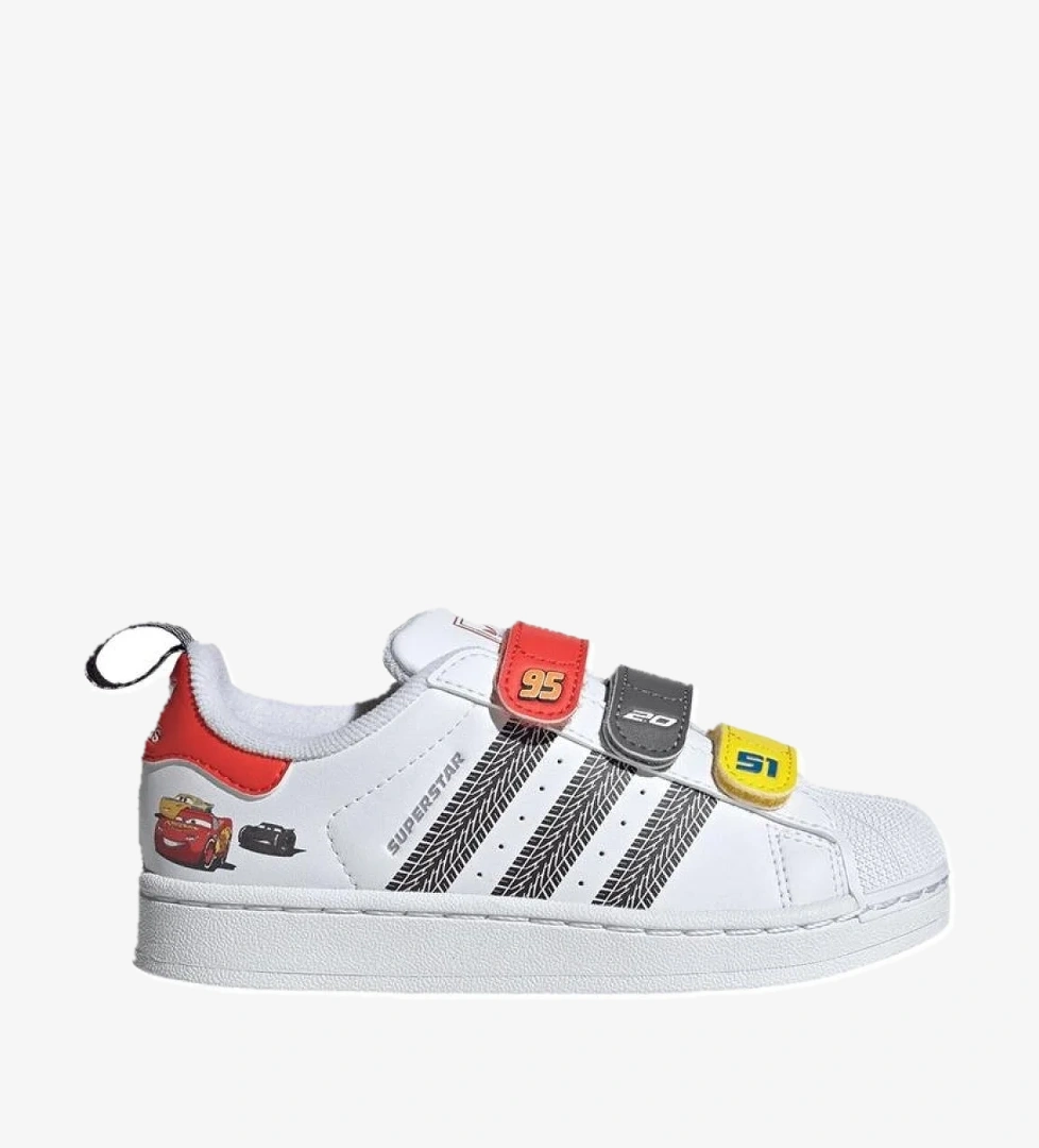 Adidas Çocuk Beyaz Sneaker SUPERSTAR II CF C JQ1337 model görseli