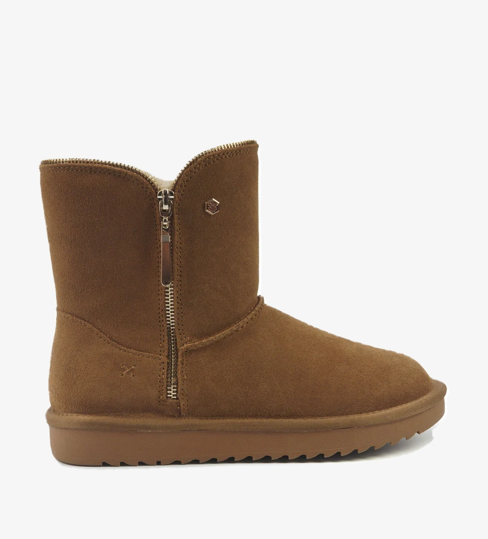 ESTELLE 5PR Kahverengi Kadın Kar Botu - Görsel 1