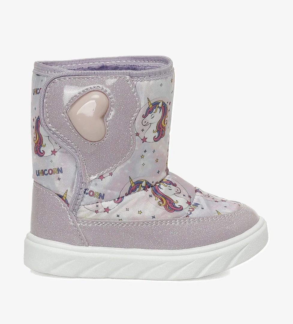 SELINA B 5PR Lila Kız Çocuk Kar Botu - Görsel 1