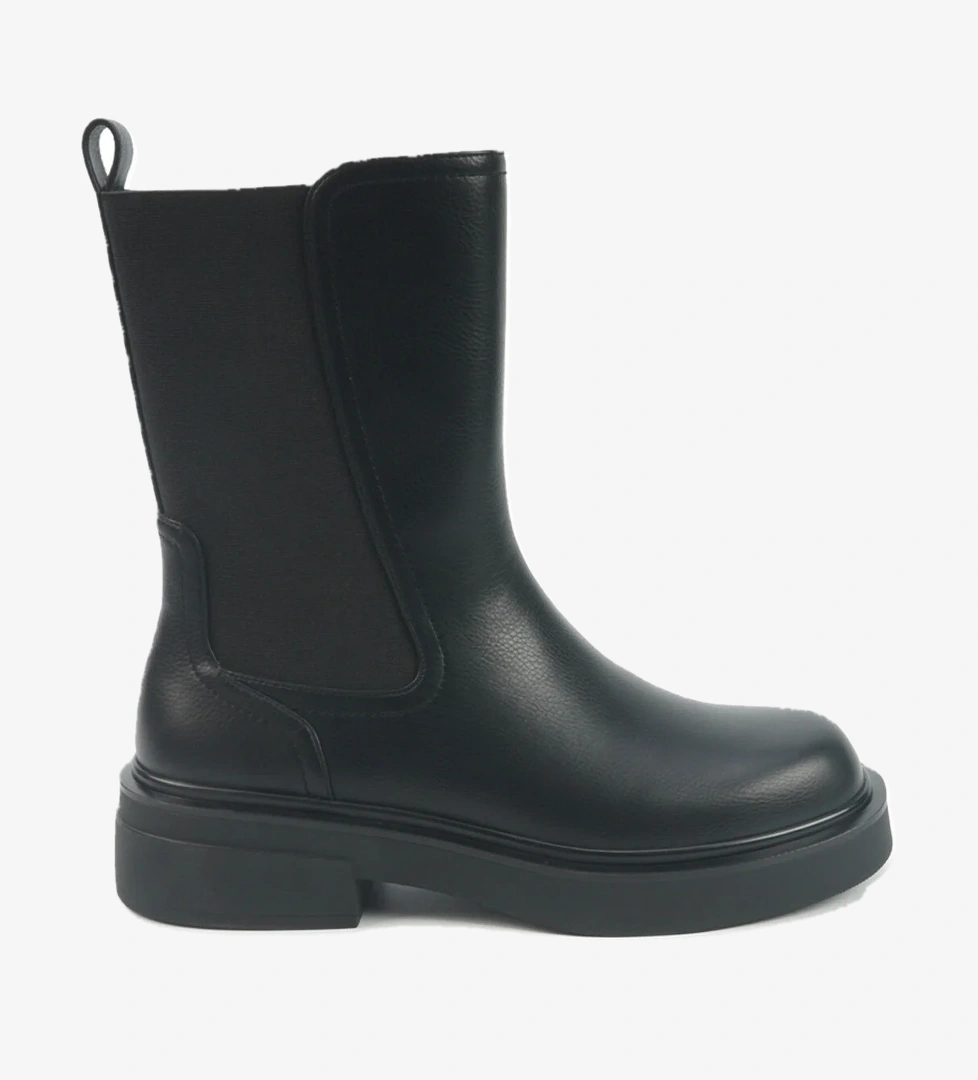 Nine West CANDICE 5PR Siyah Kadın Düz Bot - Görsel 1