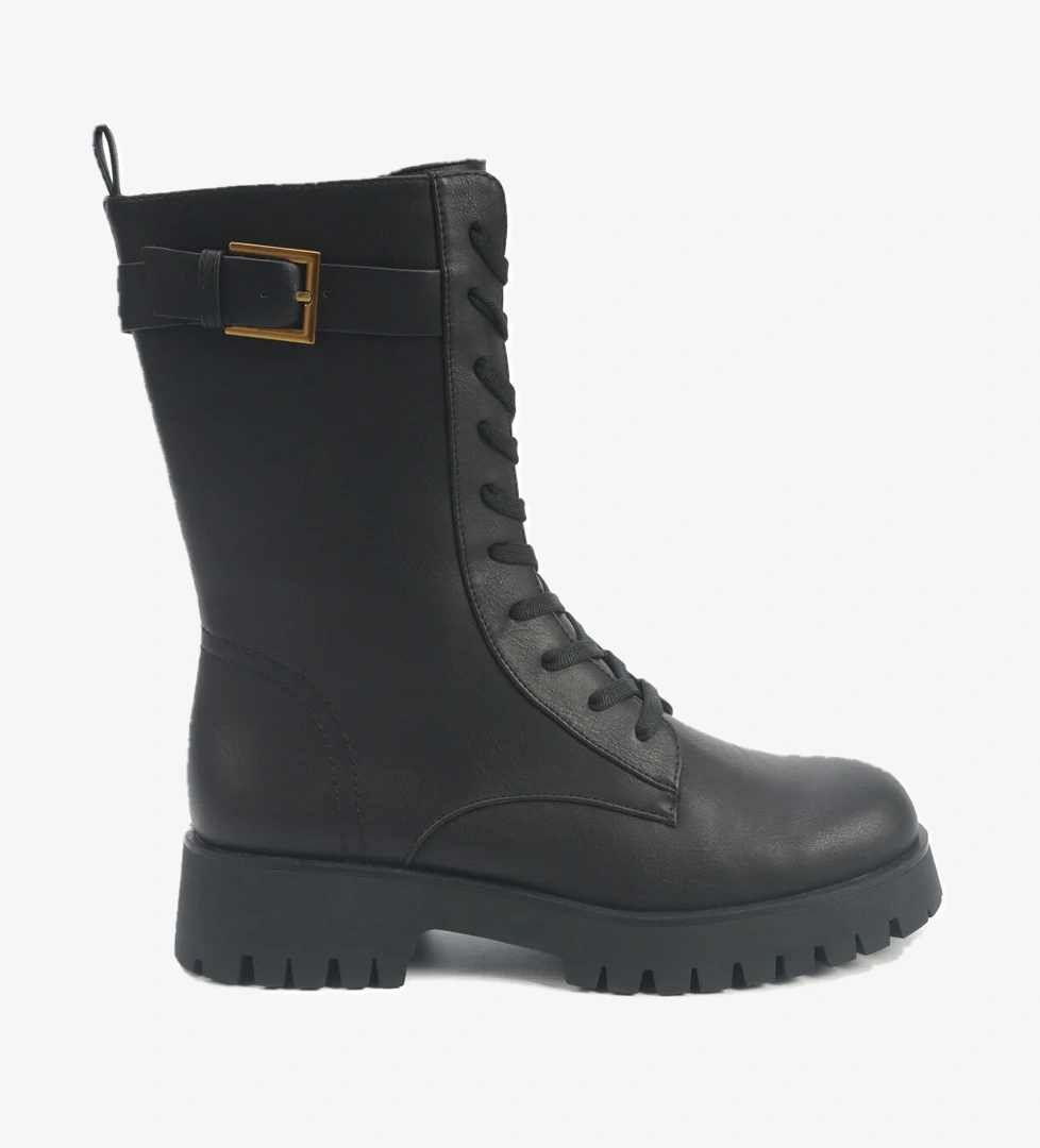 Nine West GREG 5PR Siyah Kadın Düz Bot - Görsel 1