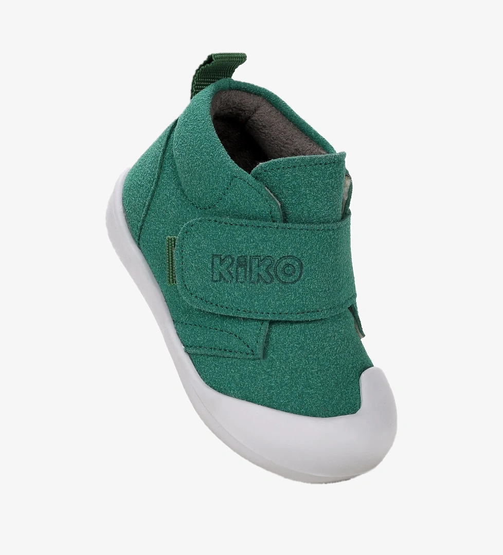 Winnie İlk Adım Cırtlı Kız Bebek Günlük Bot Ayakkabı Yeşil