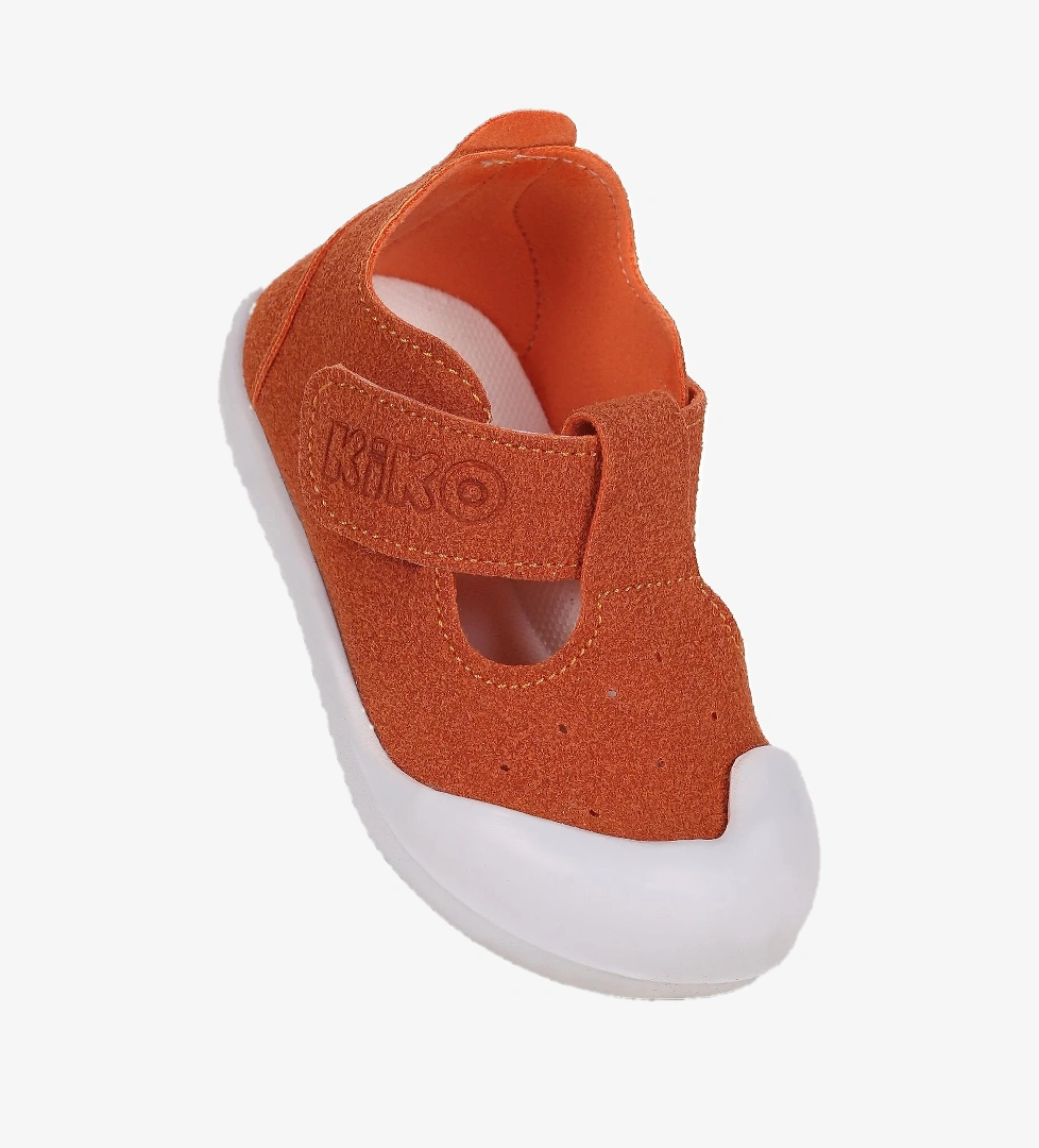 Elroy İlk Adım Cırtlı Kız Bebek Günlük Ayakkabı Turuncu