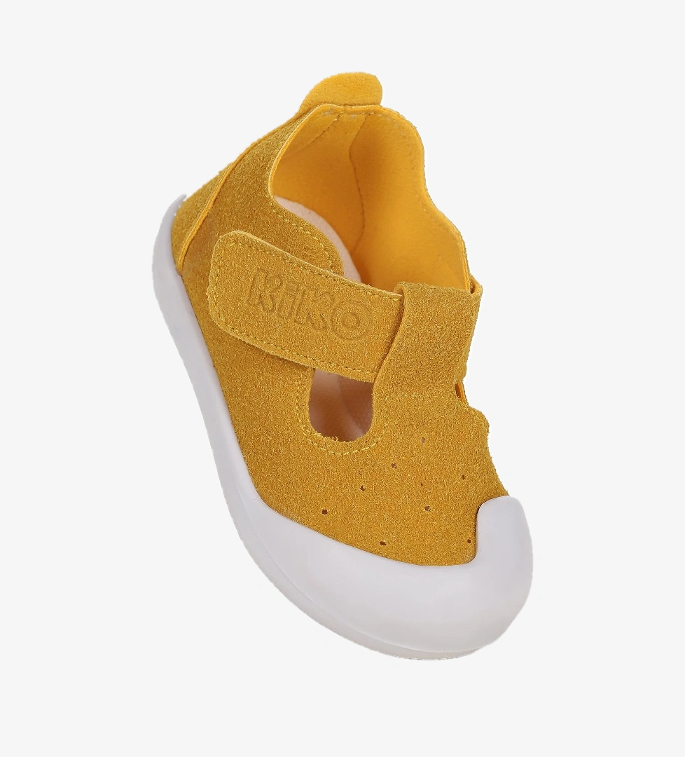 Elroy İlk Adım Cırtlı Kız Bebek Günlük Ayakkabı Sarı