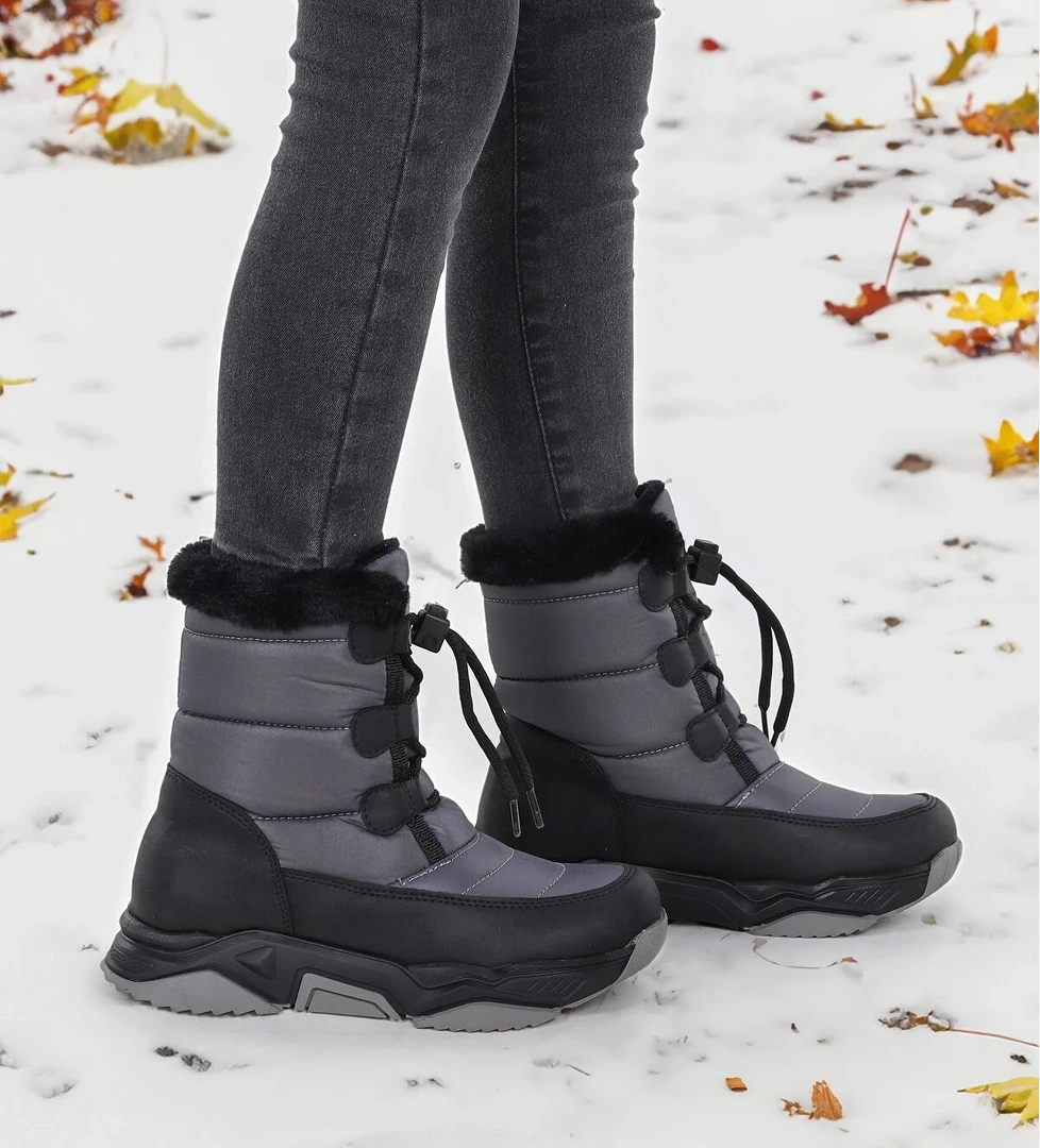 Kiko Kids Alison Bağcıklı Kız Çocuk Kar Botu model görseli