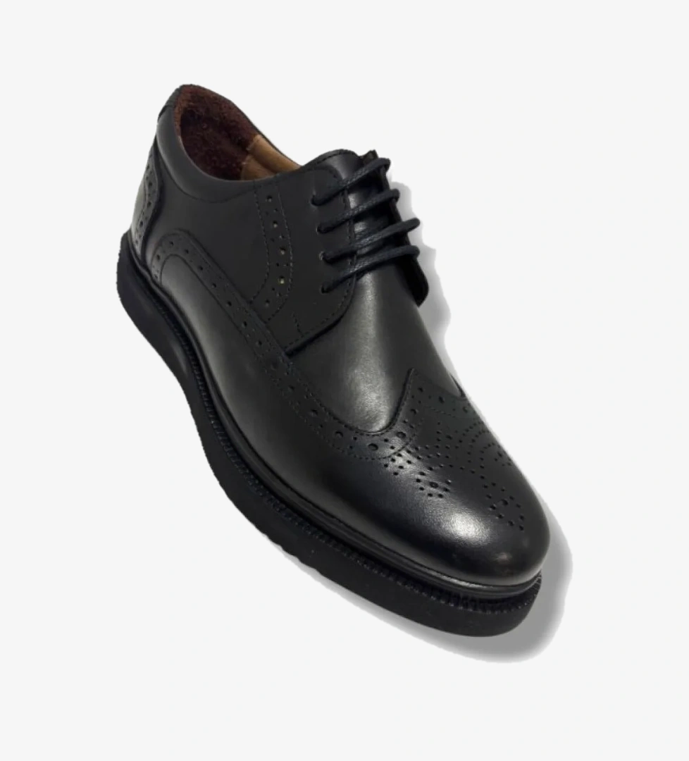 Mr Renzo 305-26 Hakiki Deri Anatomik Jel Taban Bağcıklı Erkek Ayakkabı model görseli