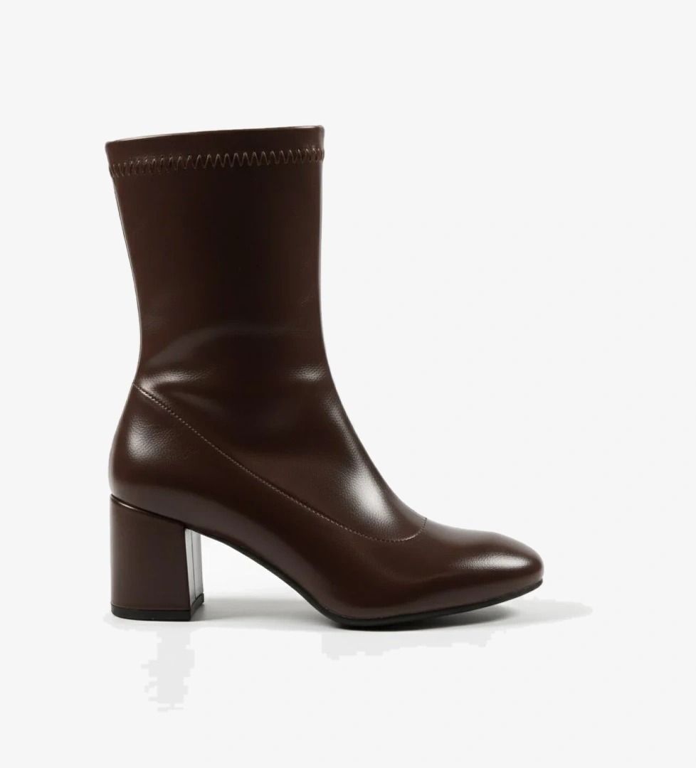 Boğazı Streçli Kalın Topuklu Kadın Bot 2041805-z