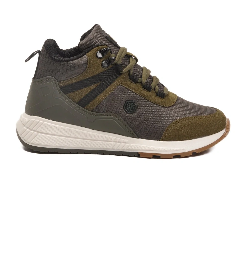 A Spor Aspor Siyah Bağcıklı Unisex Sneaker Bot model görseli