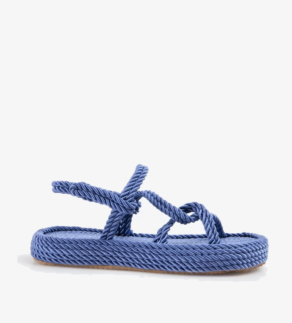 F By Fabrika Mavi Kadın Sandalet CHONG model görseli