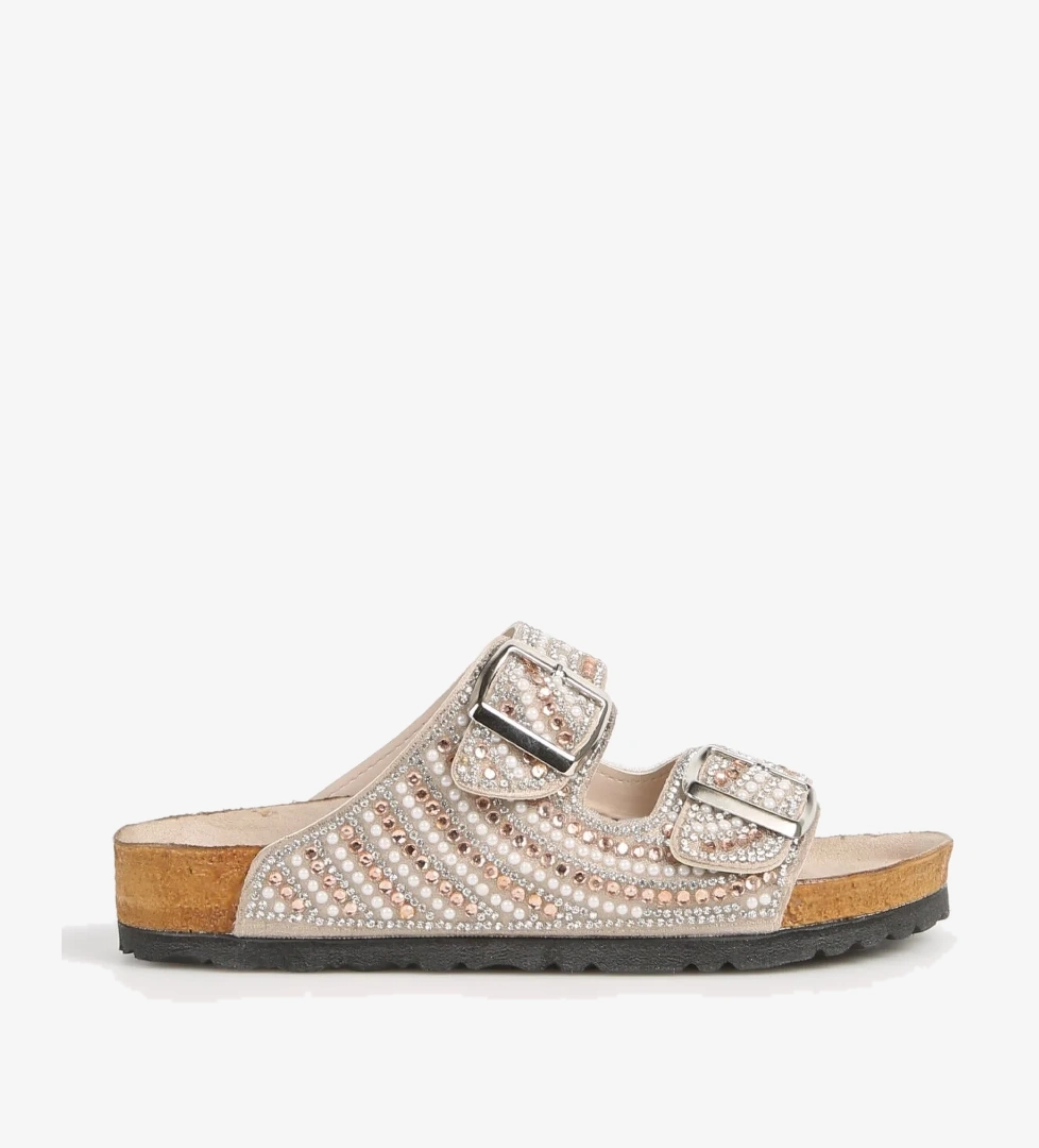 F By Fabrika Altın Kadın Terlik VALEN model görseli