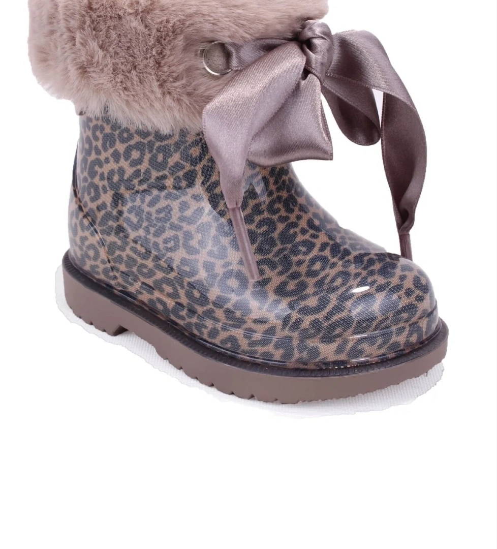 Igor İgor W10338 Bimbi Leo Soft Taupe Ortopedik Kız Çocuk Yağmur Çizme model görseli